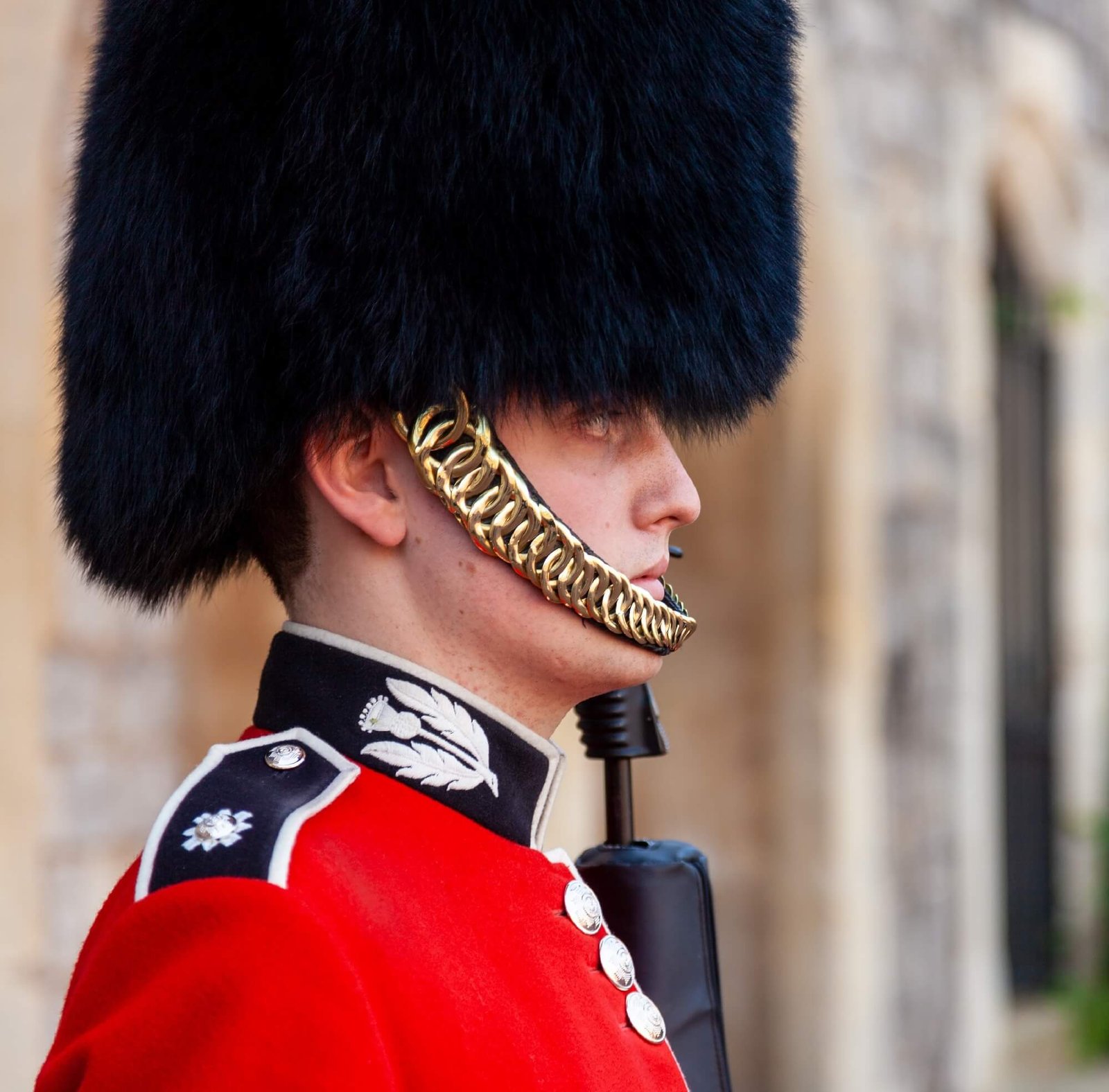Guard in Windsor castle